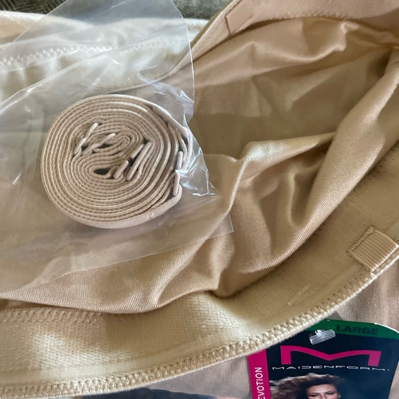 MAIDENFORM HI-WAIST EVERYDAY THIGH SHAPER SLIMMER, SIZE LARGE, NEW WITH TAGS - Picture 4 of 6